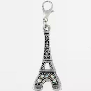 Silver France Eiffel Tower Charm
